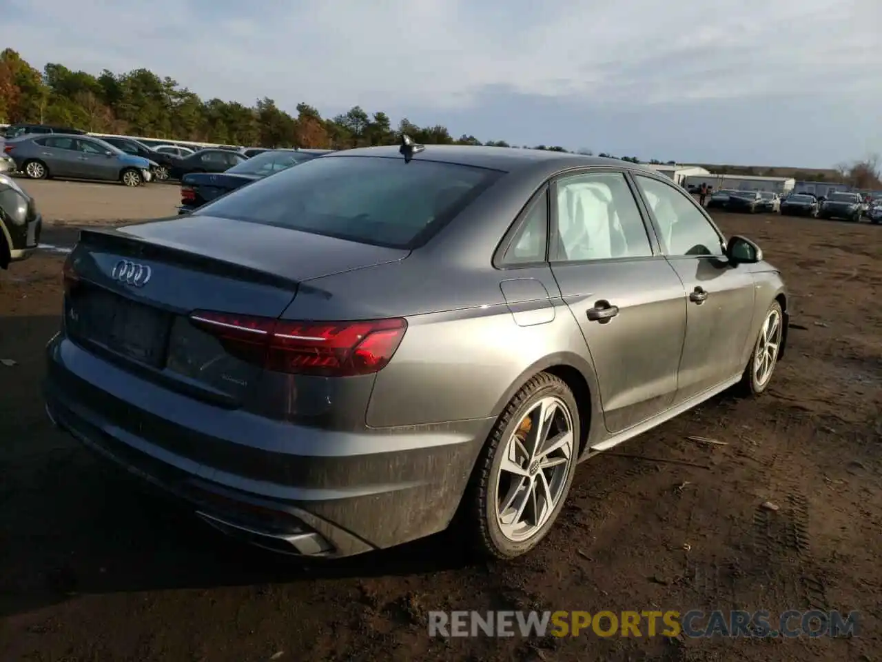 4 Photograph of a damaged car WAUEAAF48MA012493 AUDI A4 2021