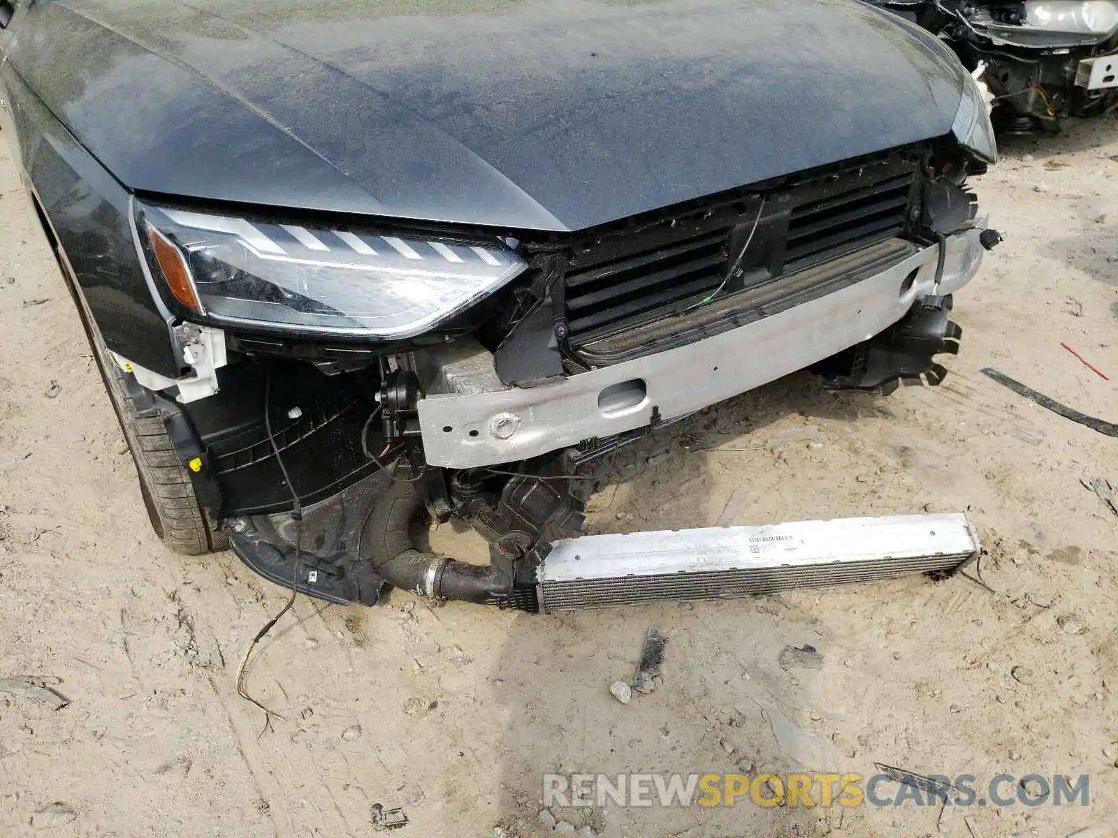 9 Photograph of a damaged car WAUEAAF48MA020528 AUDI A4 2021