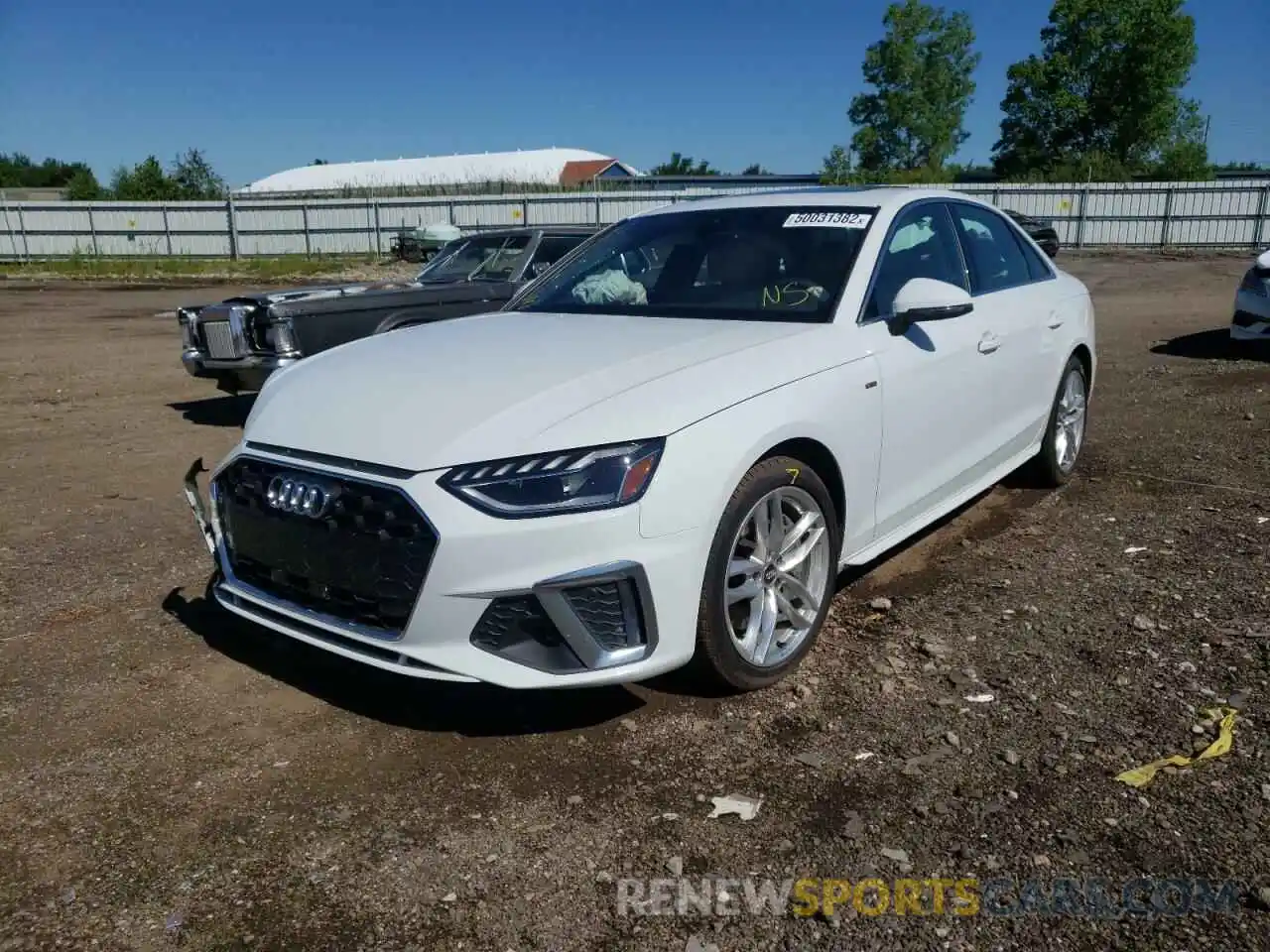 2 Photograph of a damaged car WAUEAAF49MA021753 AUDI A4 2021