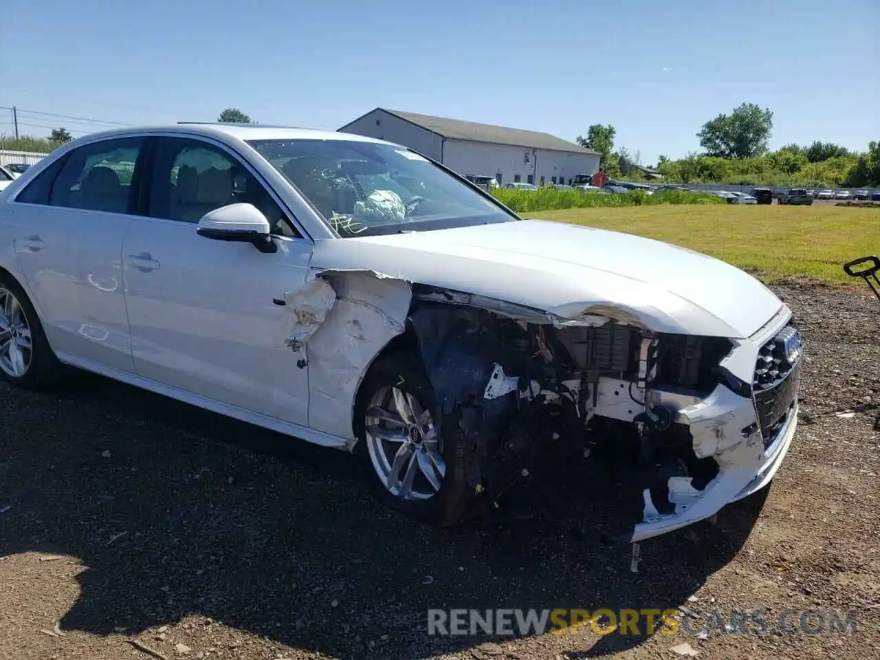 9 Photograph of a damaged car WAUEAAF49MA021753 AUDI A4 2021