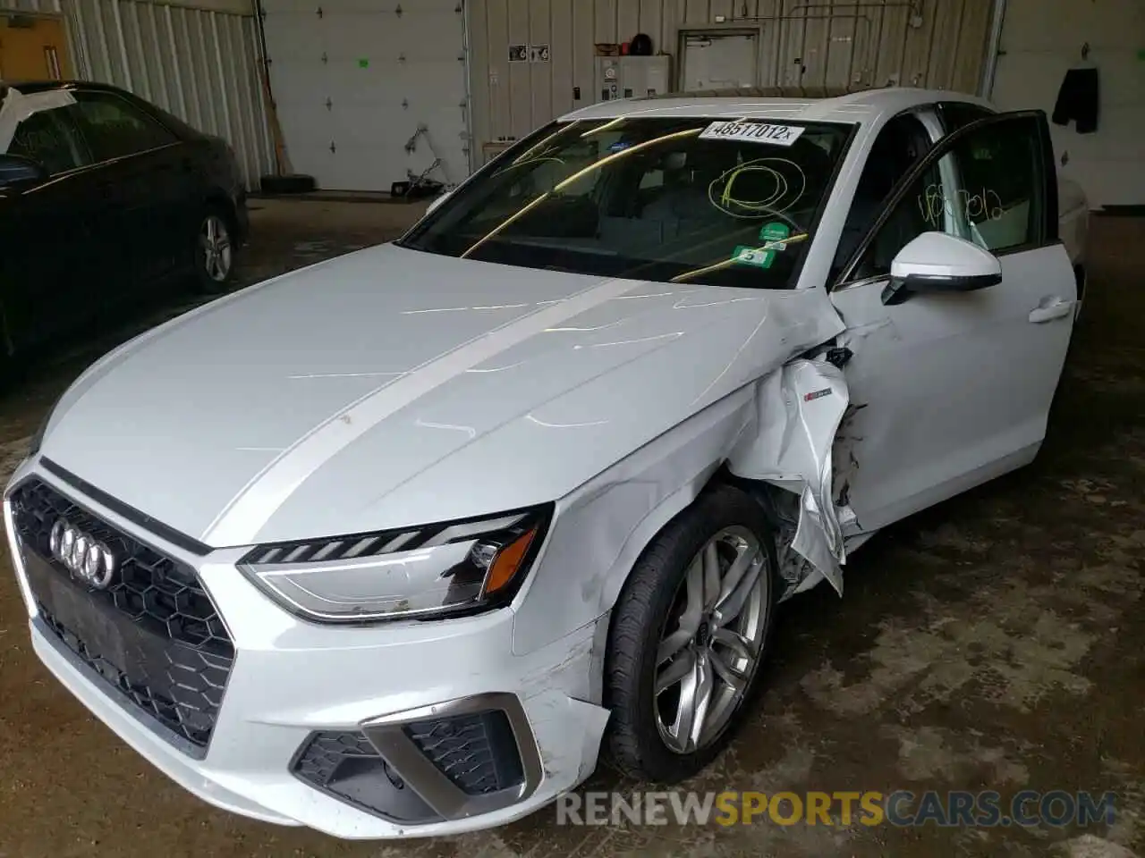 2 Photograph of a damaged car WAUEAAF4XMA034768 AUDI A4 2021