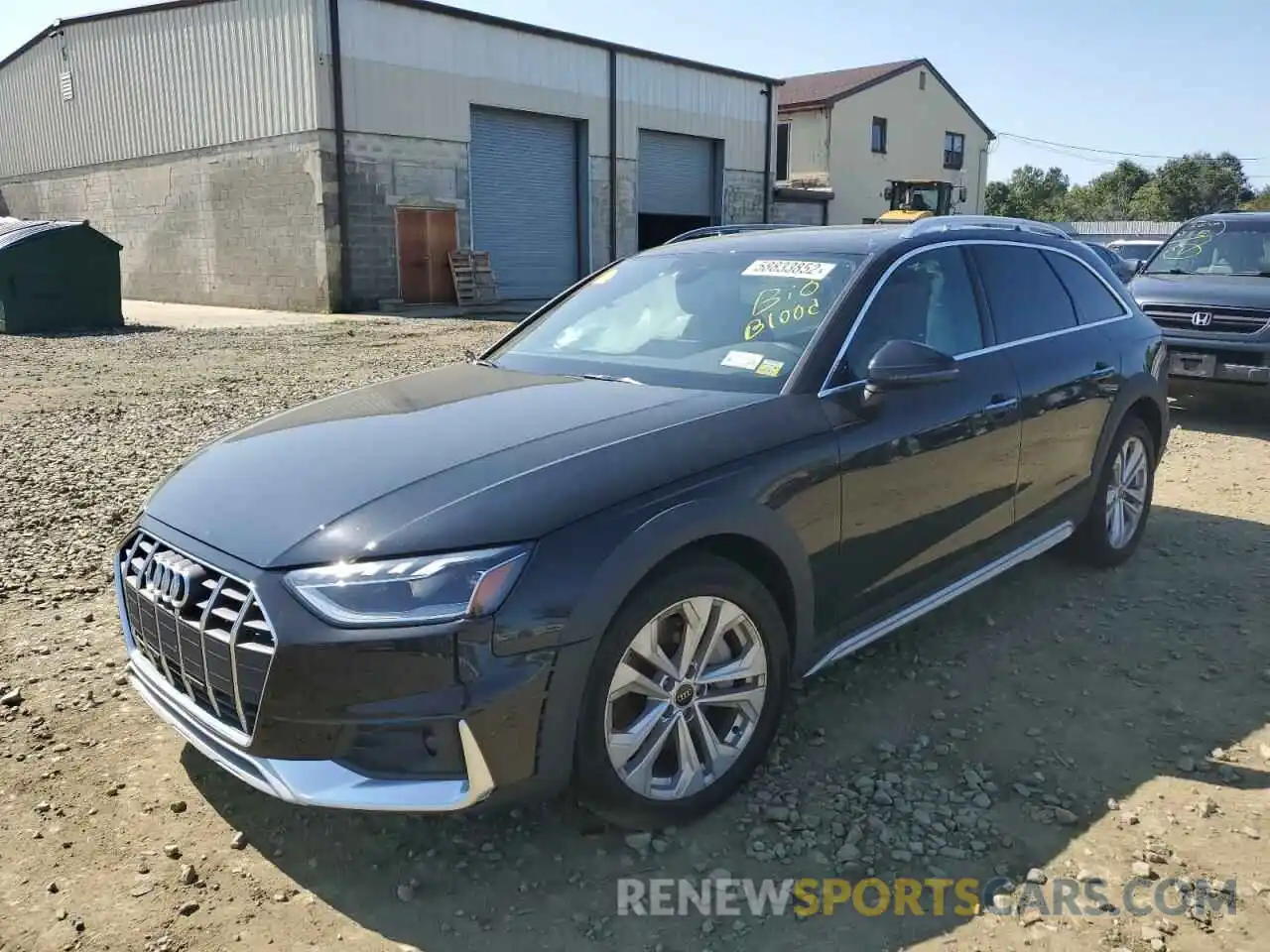 2 Photograph of a damaged car WA18AAF4XNA033955 AUDI A4 2022