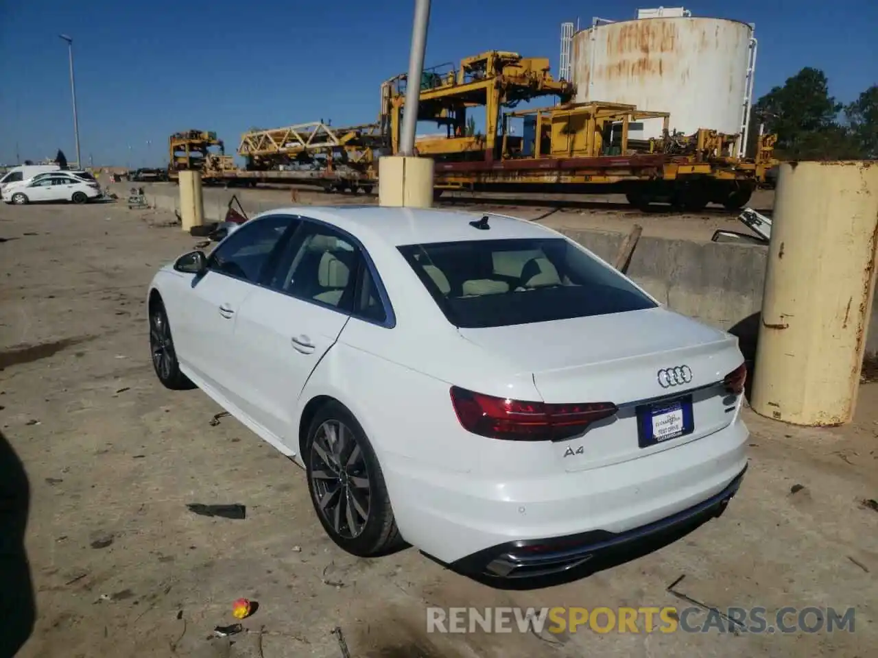 3 Photograph of a damaged car WAUABAF43NA011538 AUDI A4 2022