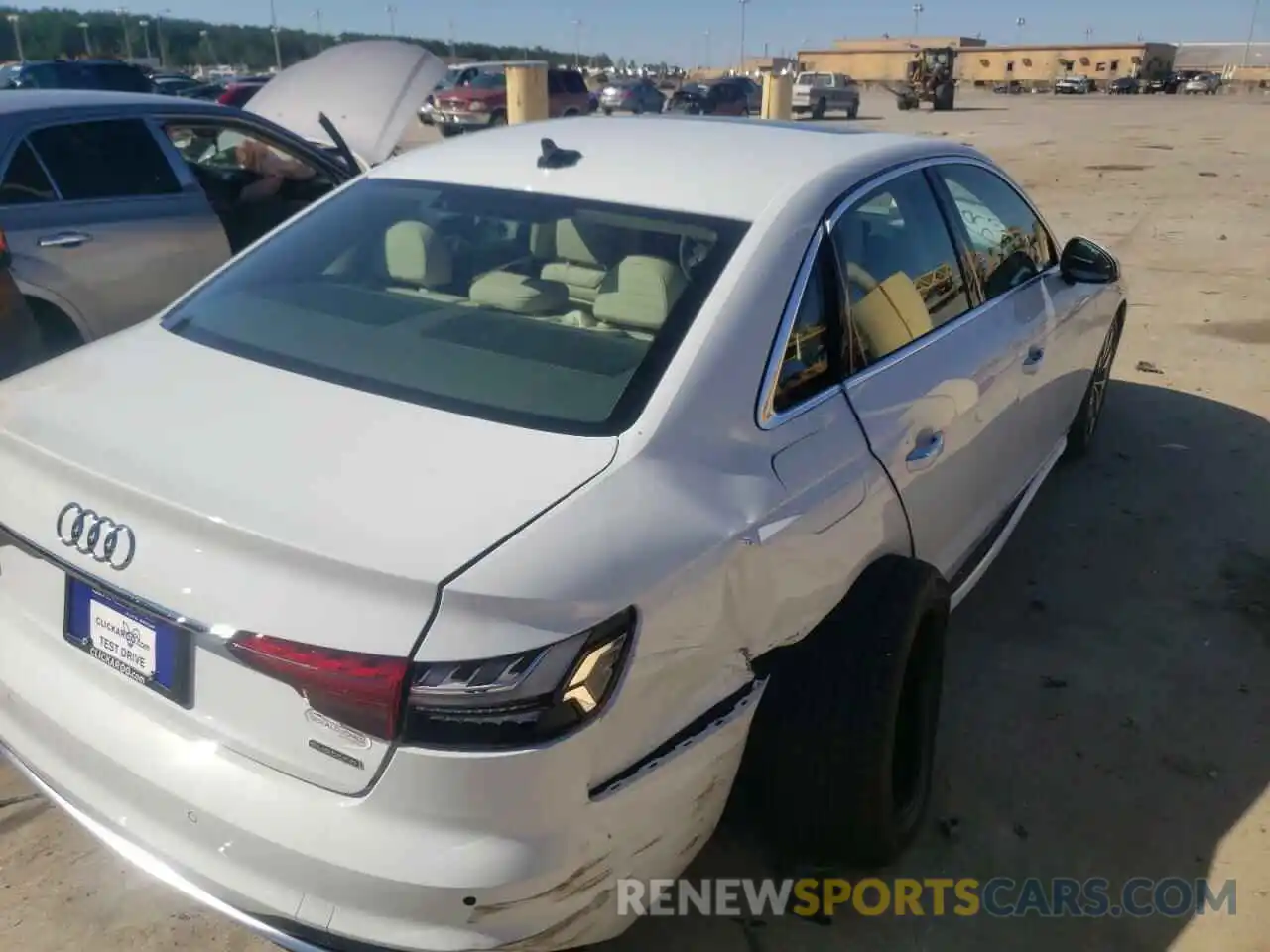 4 Photograph of a damaged car WAUABAF43NA011538 AUDI A4 2022