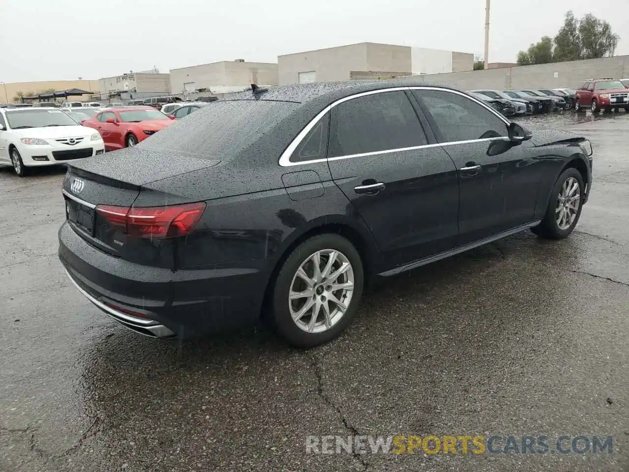 3 Photograph of a damaged car WAUABAF47NN008215 AUDI A4 2022