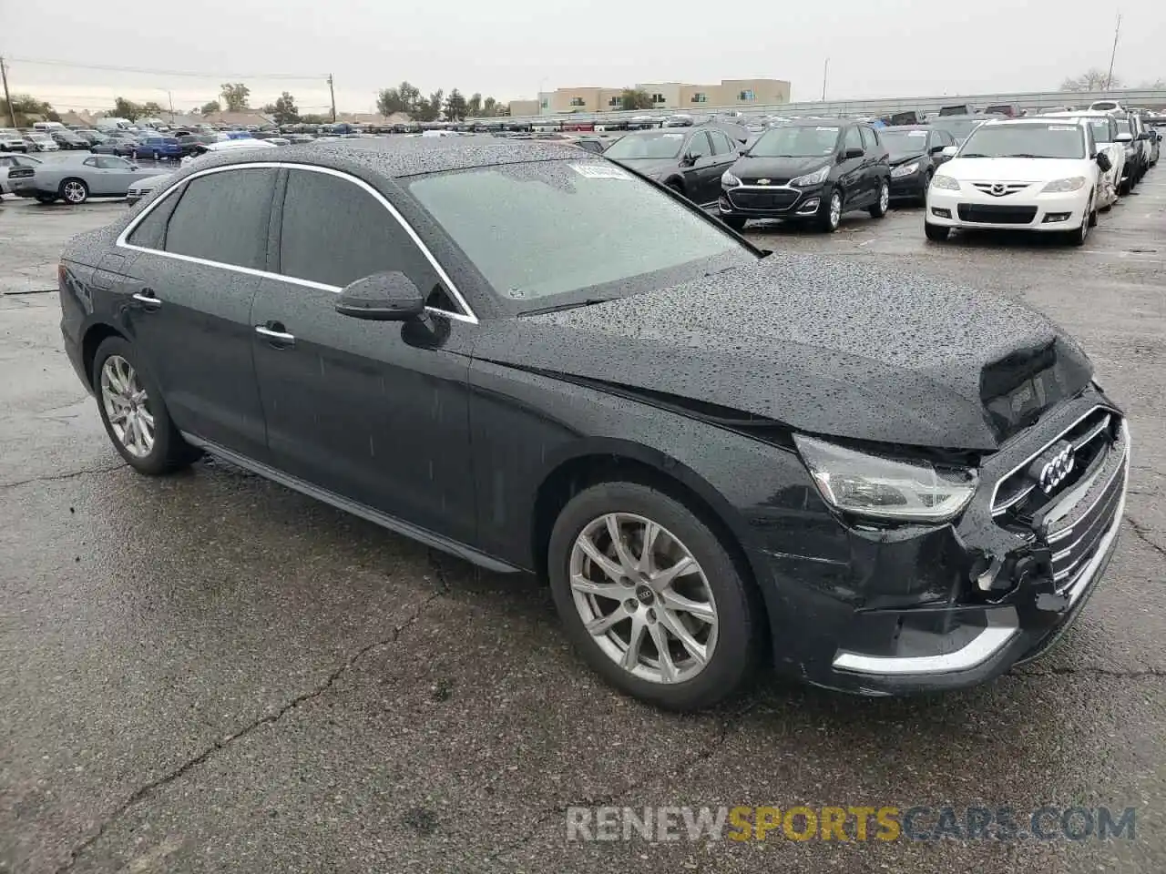 4 Photograph of a damaged car WAUABAF47NN008215 AUDI A4 2022