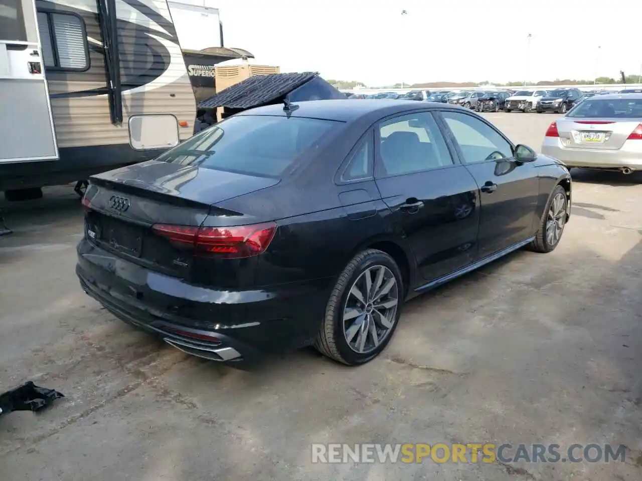 4 Фотография поврежденного автомобиля WAUBBAF45NN010999 AUDI A4 2022