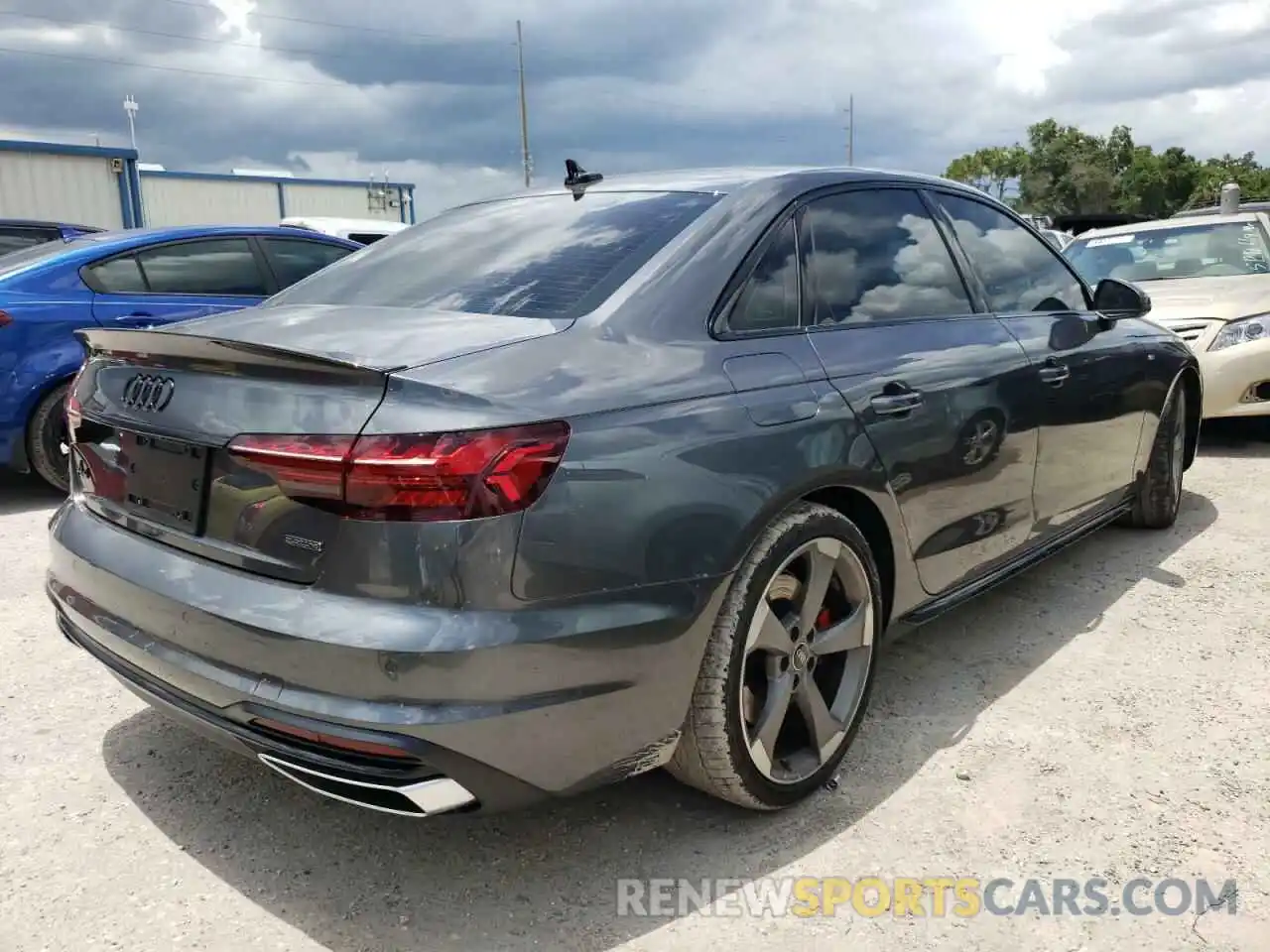 4 Photograph of a damaged car WAUEAAF40NN003958 AUDI A4 2022