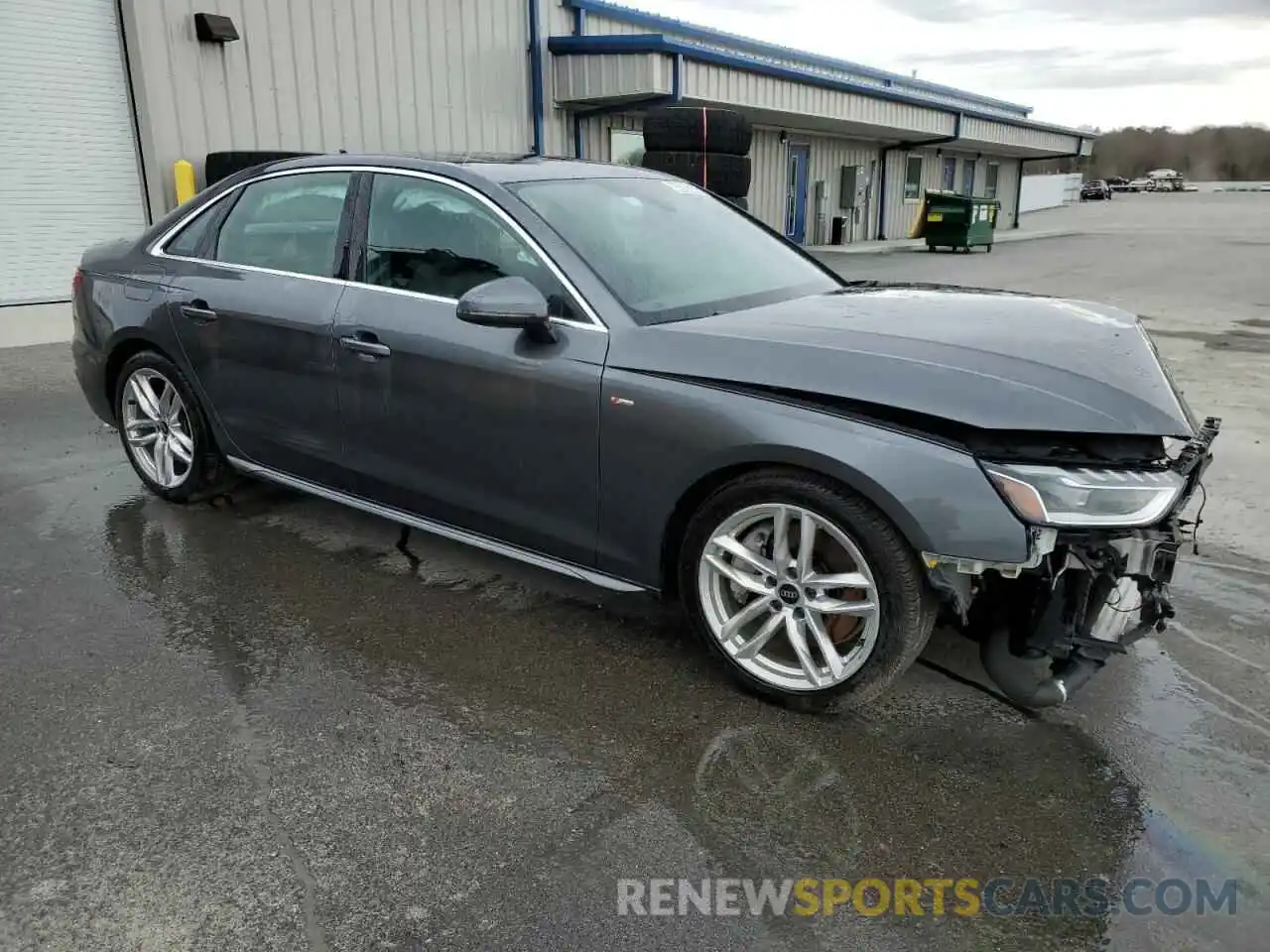 4 Photograph of a damaged car WAUEAAF41NN011549 AUDI A4 2022