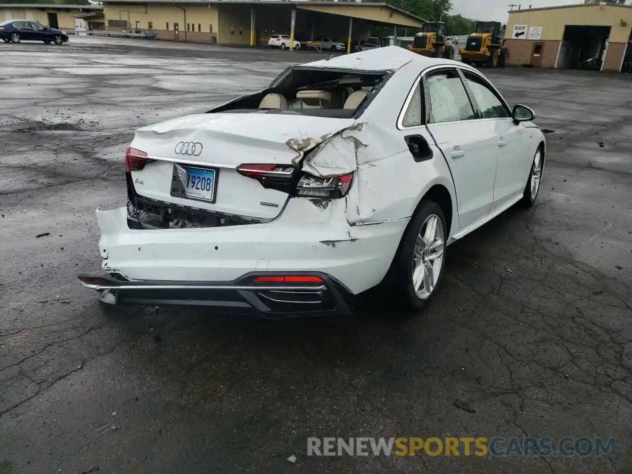 4 Photograph of a damaged car WAUEAAF41NN013530 AUDI A4 2022