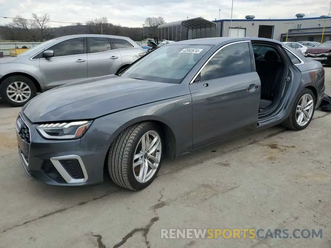 1 Photograph of a damaged car WAUEAAF44PN000872 AUDI A4 2023