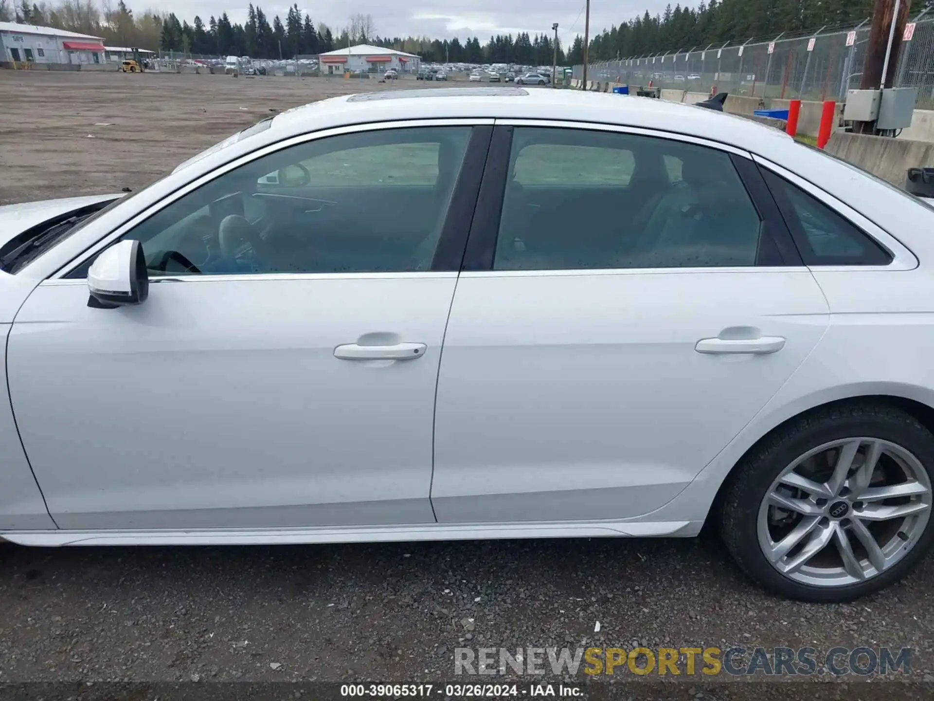 14 Photograph of a damaged car WAUEAAF48PN005895 AUDI A4 2023