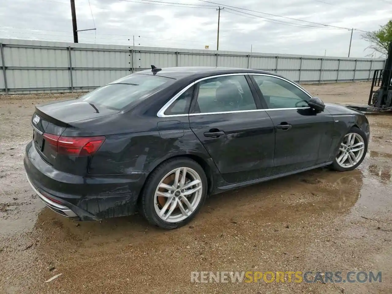 3 Photograph of a damaged car WAUEAAF49PN007042 AUDI A4 2023