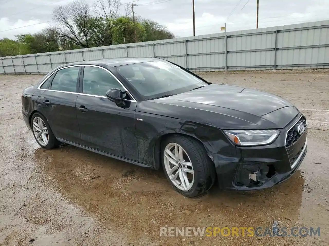 4 Photograph of a damaged car WAUEAAF49PN007042 AUDI A4 2023