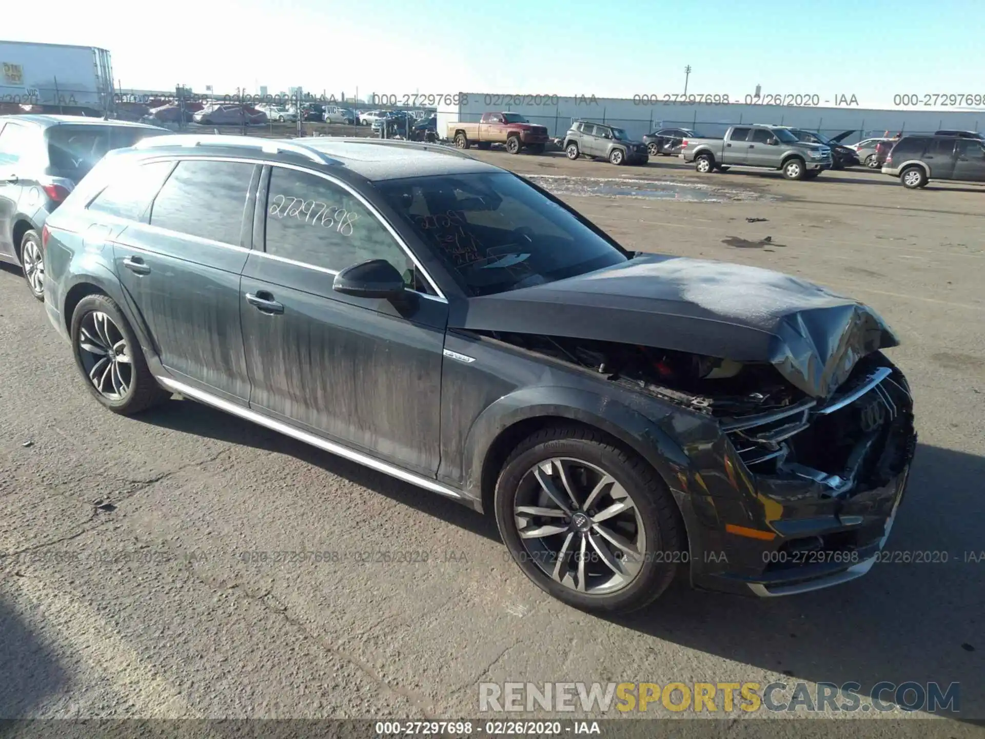 1 Photograph of a damaged car WA18NAF44KA118712 AUDI A4 ALLROAD 2019