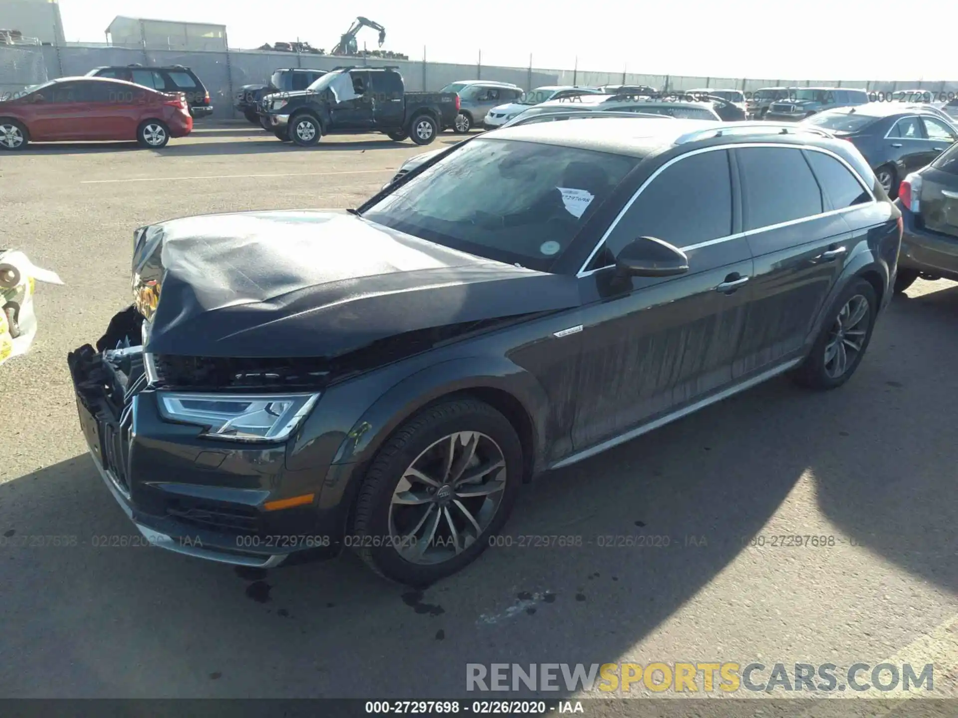 2 Фотография поврежденного автомобиля WA18NAF44KA118712 AUDI A4 ALLROAD 2019