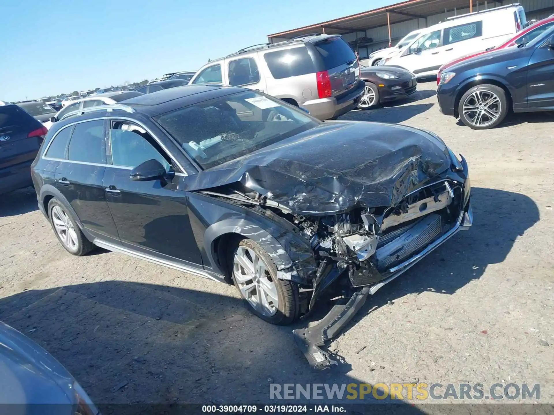 1 Photograph of a damaged car WA17NAF4XLA025352 AUDI A4 ALLROAD 2020