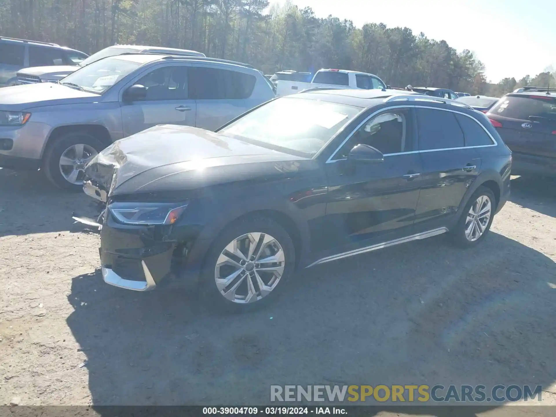 2 Photograph of a damaged car WA17NAF4XLA025352 AUDI A4 ALLROAD 2020