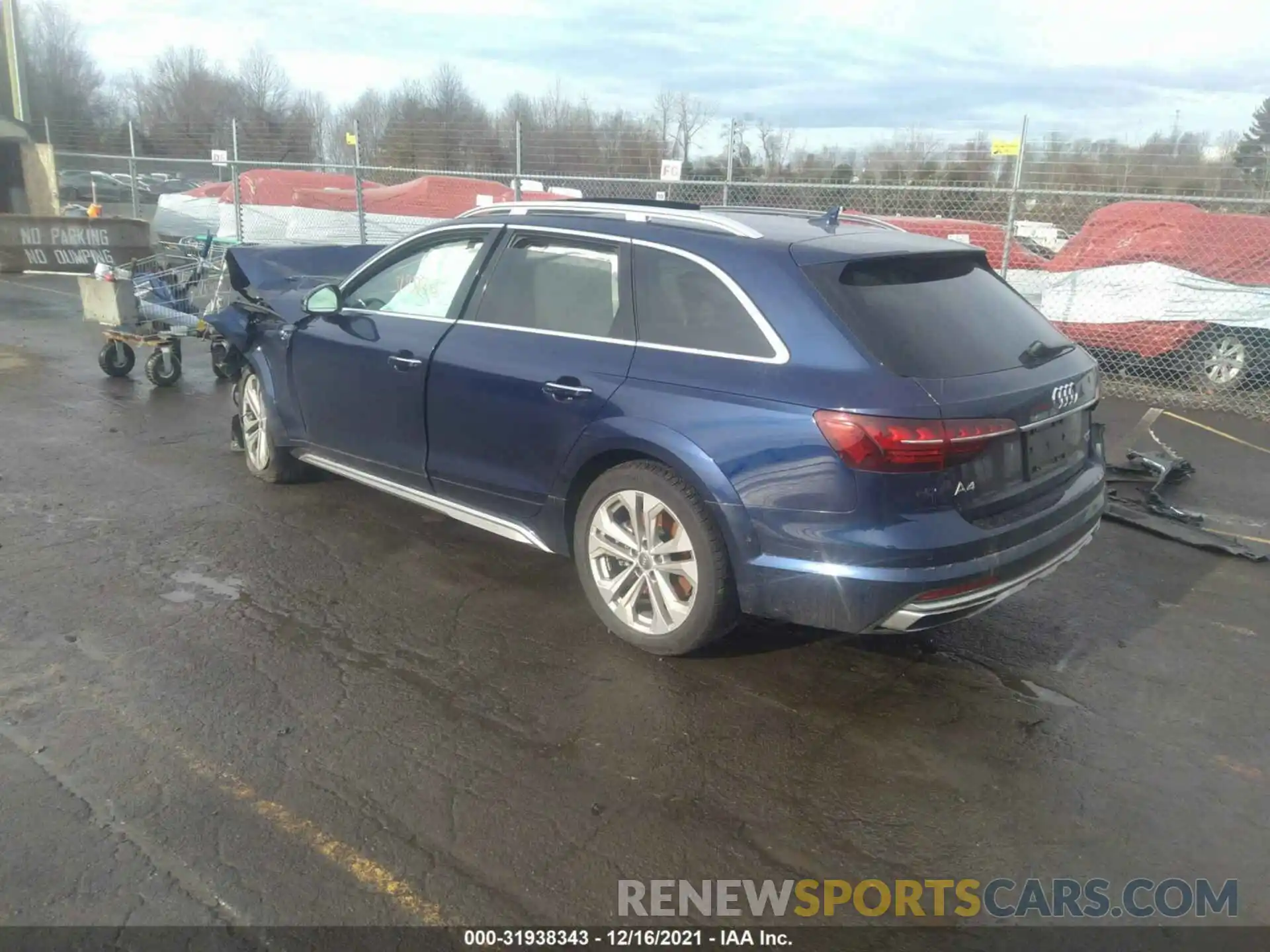 3 Photograph of a damaged car WA18NAF43LA065325 AUDI A4 ALLROAD 2020