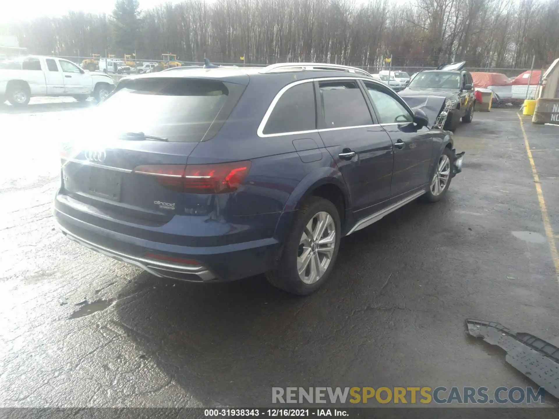 4 Photograph of a damaged car WA18NAF43LA065325 AUDI A4 ALLROAD 2020