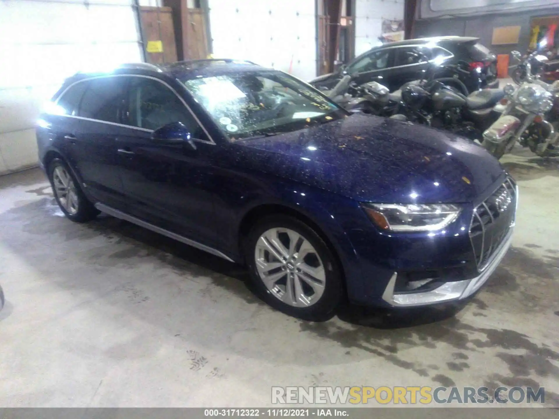 1 Photograph of a damaged car WA18NAF45LA066430 AUDI A4 ALLROAD 2020