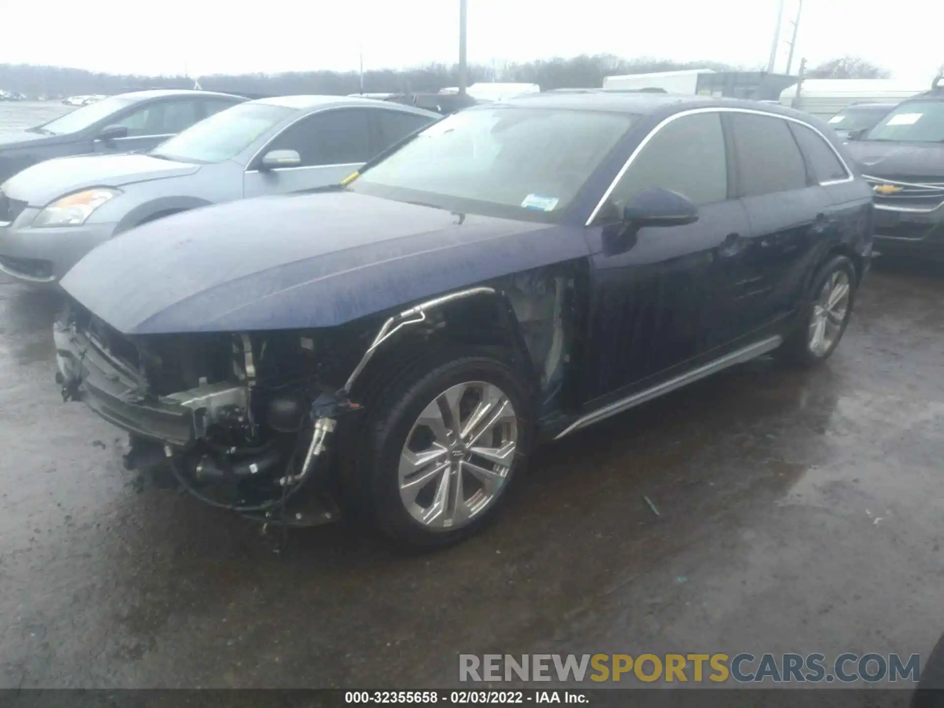 2 Photograph of a damaged car WA19NAF4XLA034089 AUDI A4 ALLROAD 2020