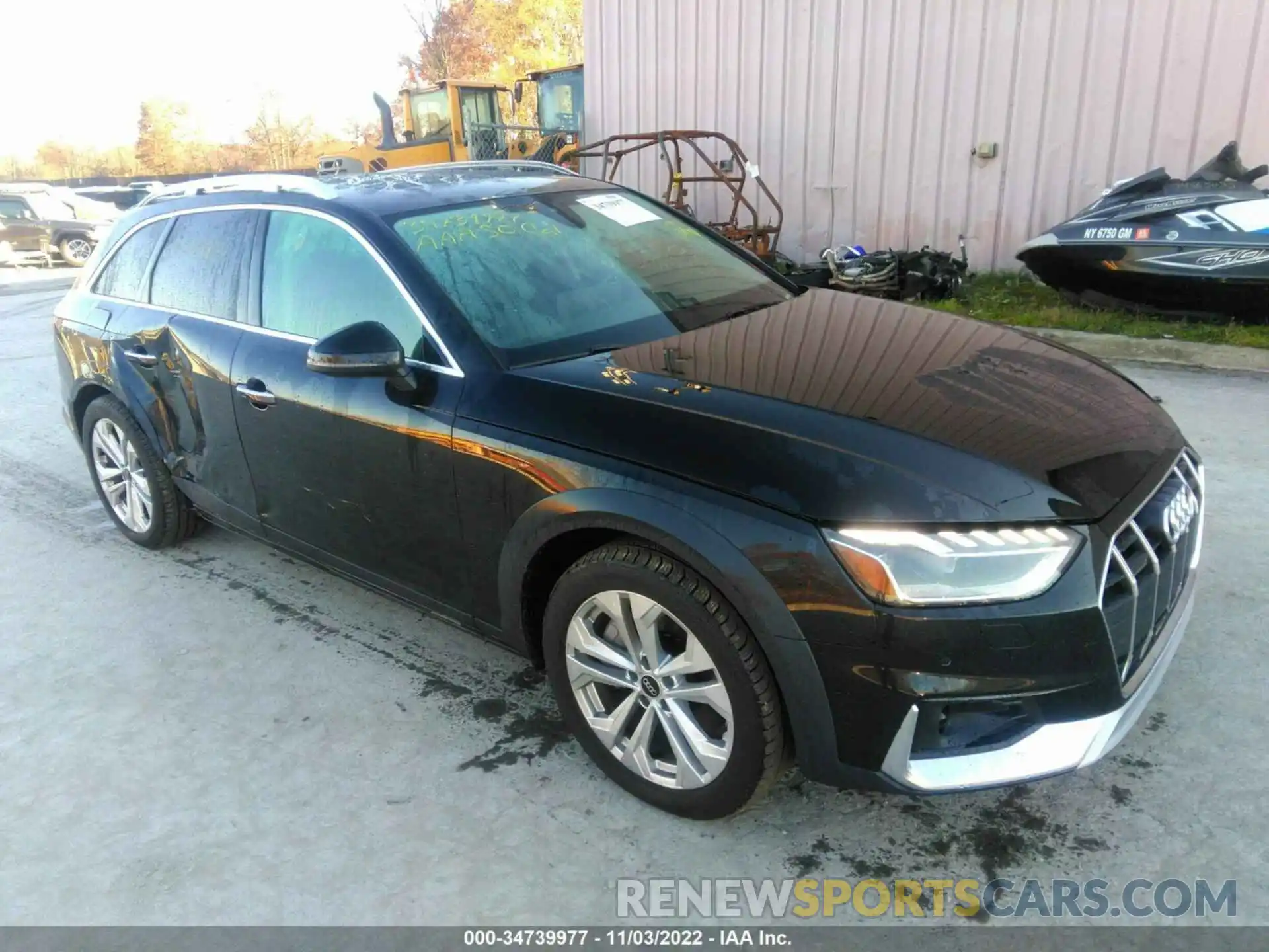 1 Photograph of a damaged car WA18AAF40MA047703 AUDI A4 ALLROAD 2021