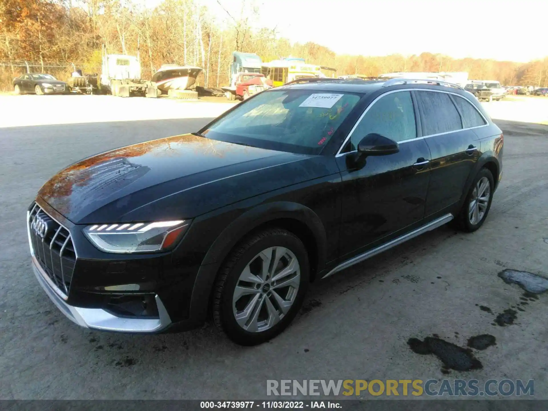 2 Photograph of a damaged car WA18AAF40MA047703 AUDI A4 ALLROAD 2021