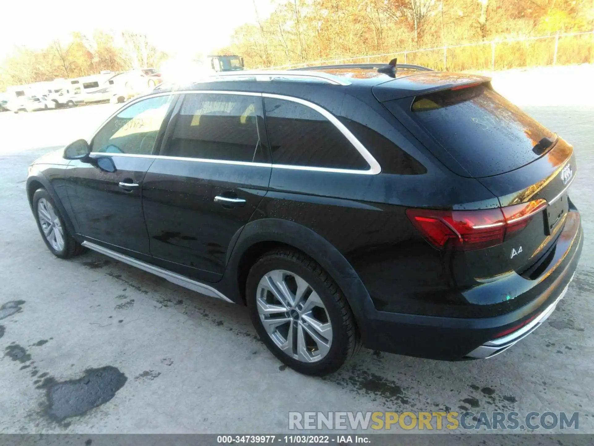 3 Photograph of a damaged car WA18AAF40MA047703 AUDI A4 ALLROAD 2021