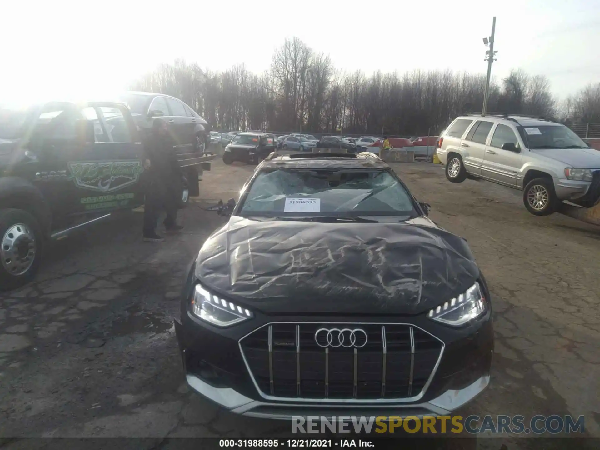 6 Photograph of a damaged car WA18AAF4XMA071796 AUDI A4 ALLROAD 2021