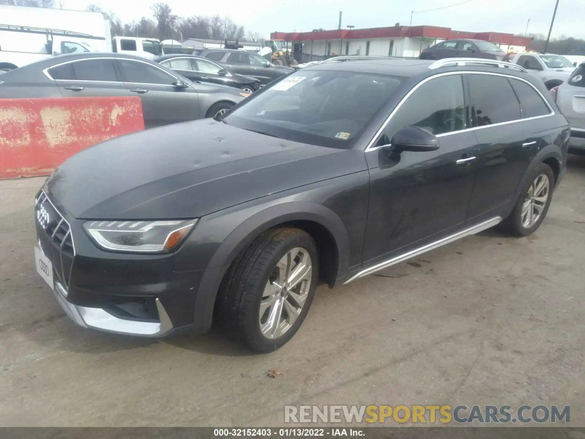 2 Photograph of a damaged car WA19AAF46MA085831 AUDI A4 ALLROAD 2021