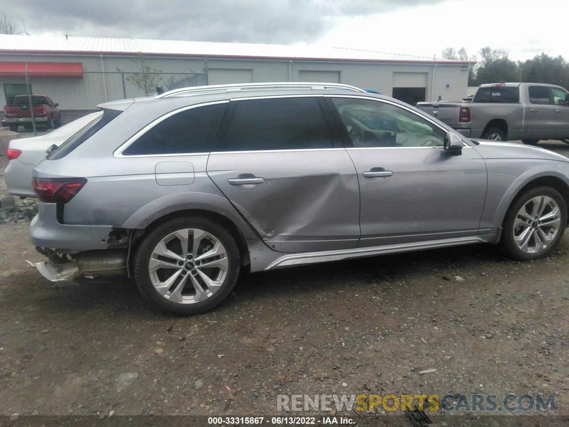 6 Photograph of a damaged car WA19ABF45MA067956 AUDI A4 ALLROAD 2021