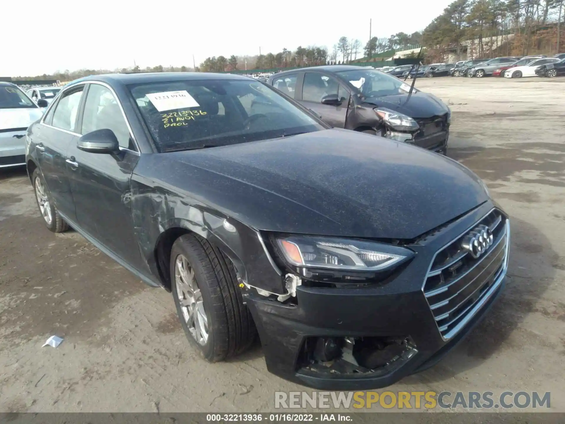 6 Photograph of a damaged car WAUABAF40MN015697 AUDI A4 SEDAN 2021