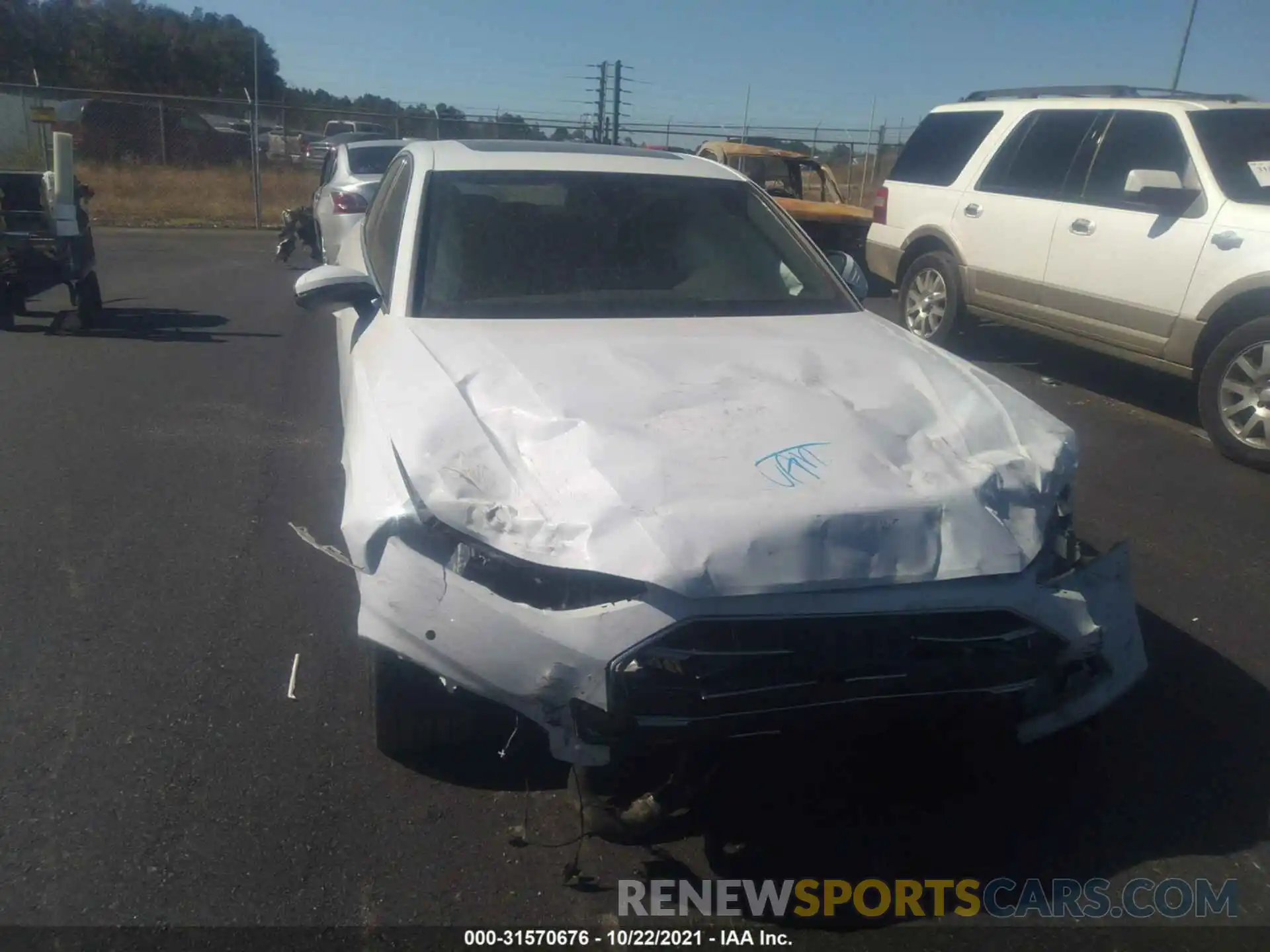 6 Photograph of a damaged car WAUABAF41MA024108 AUDI A4 SEDAN 2021