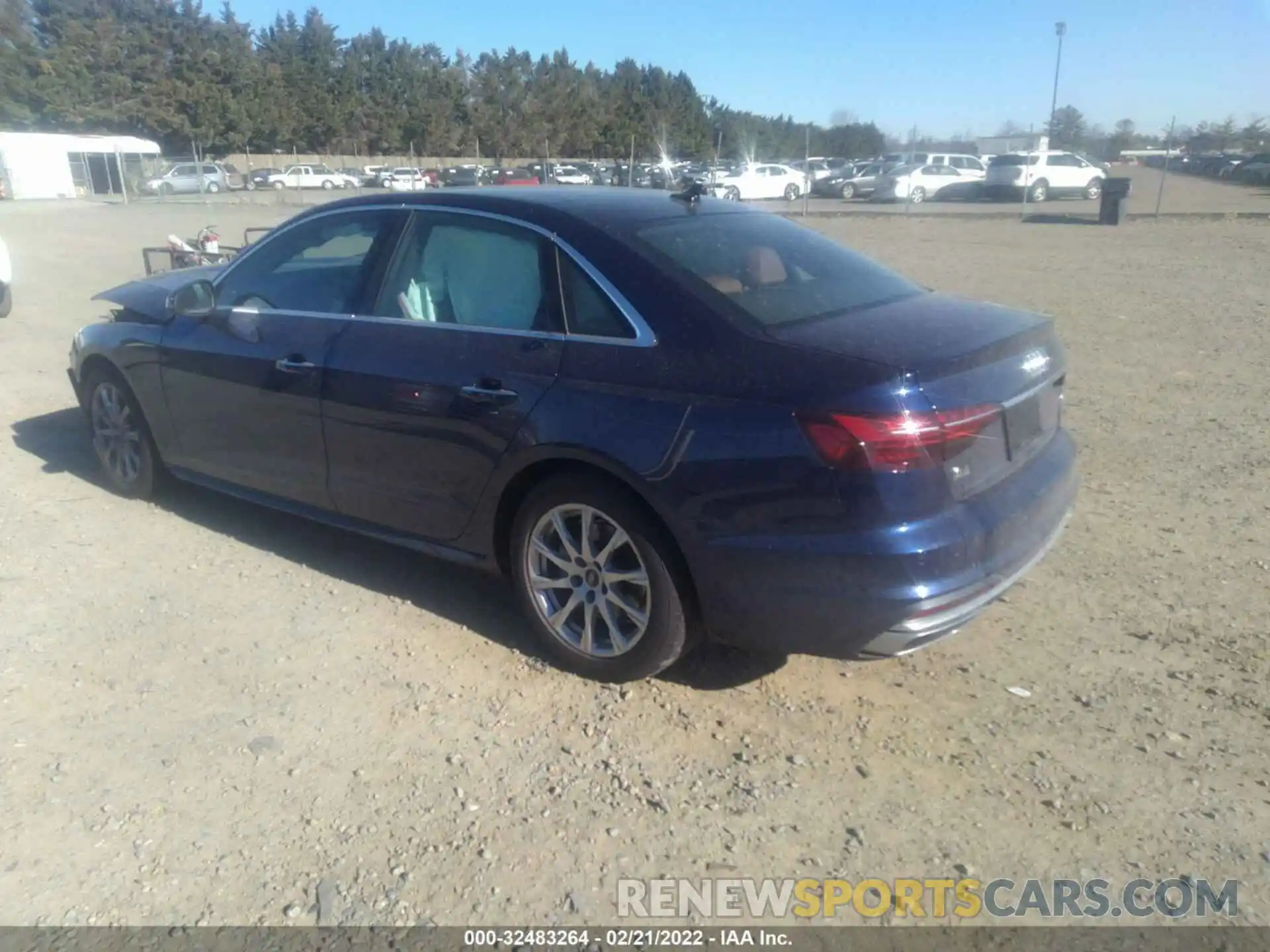 3 Photograph of a damaged car WAUABAF44MA087400 AUDI A4 SEDAN 2021