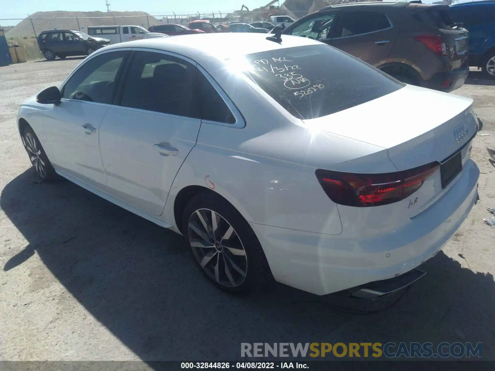 3 Photograph of a damaged car WAUABAF45MA051294 AUDI A4 SEDAN 2021