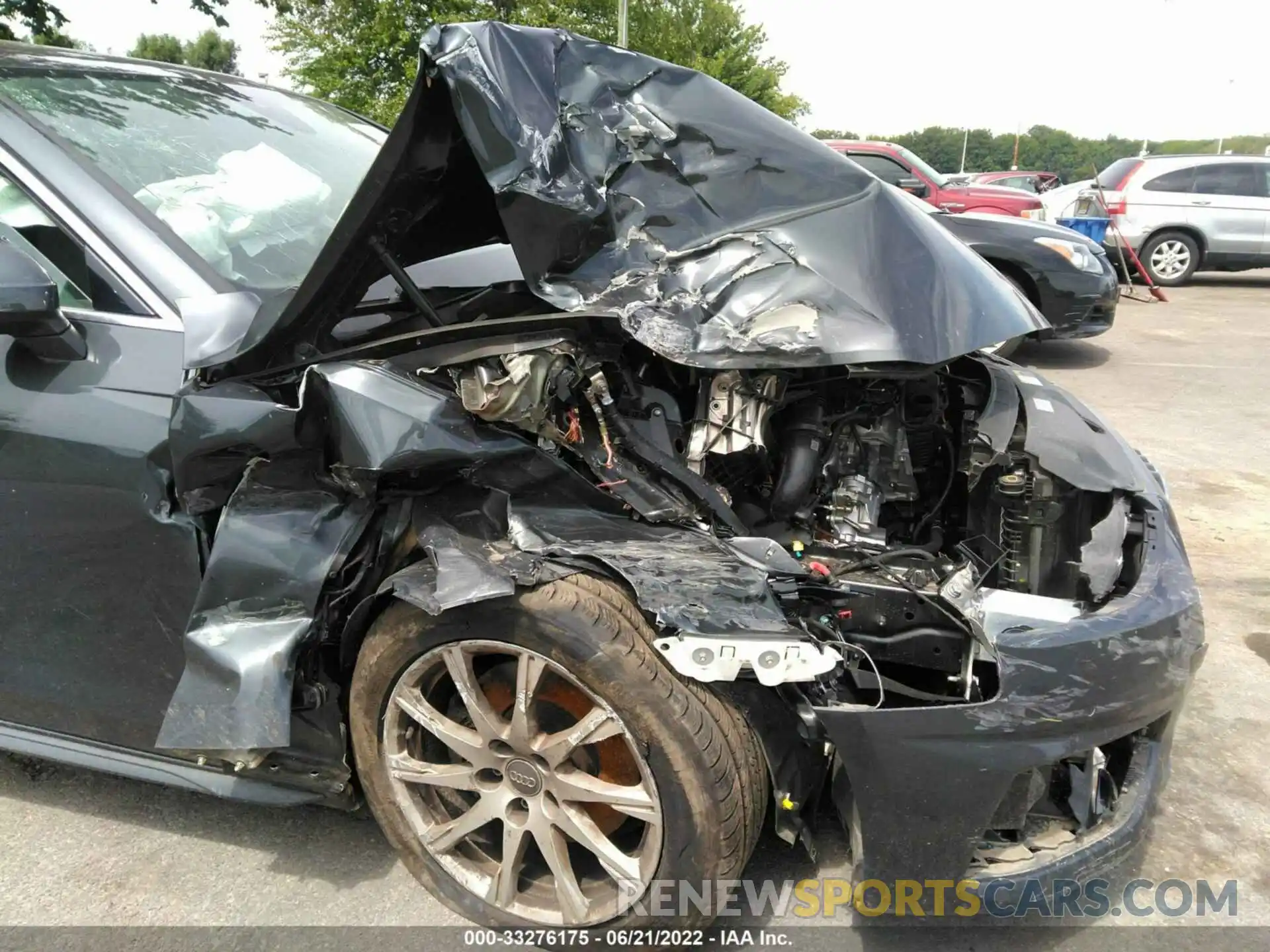 6 Photograph of a damaged car WAUABAF45MN004582 AUDI A4 SEDAN 2021