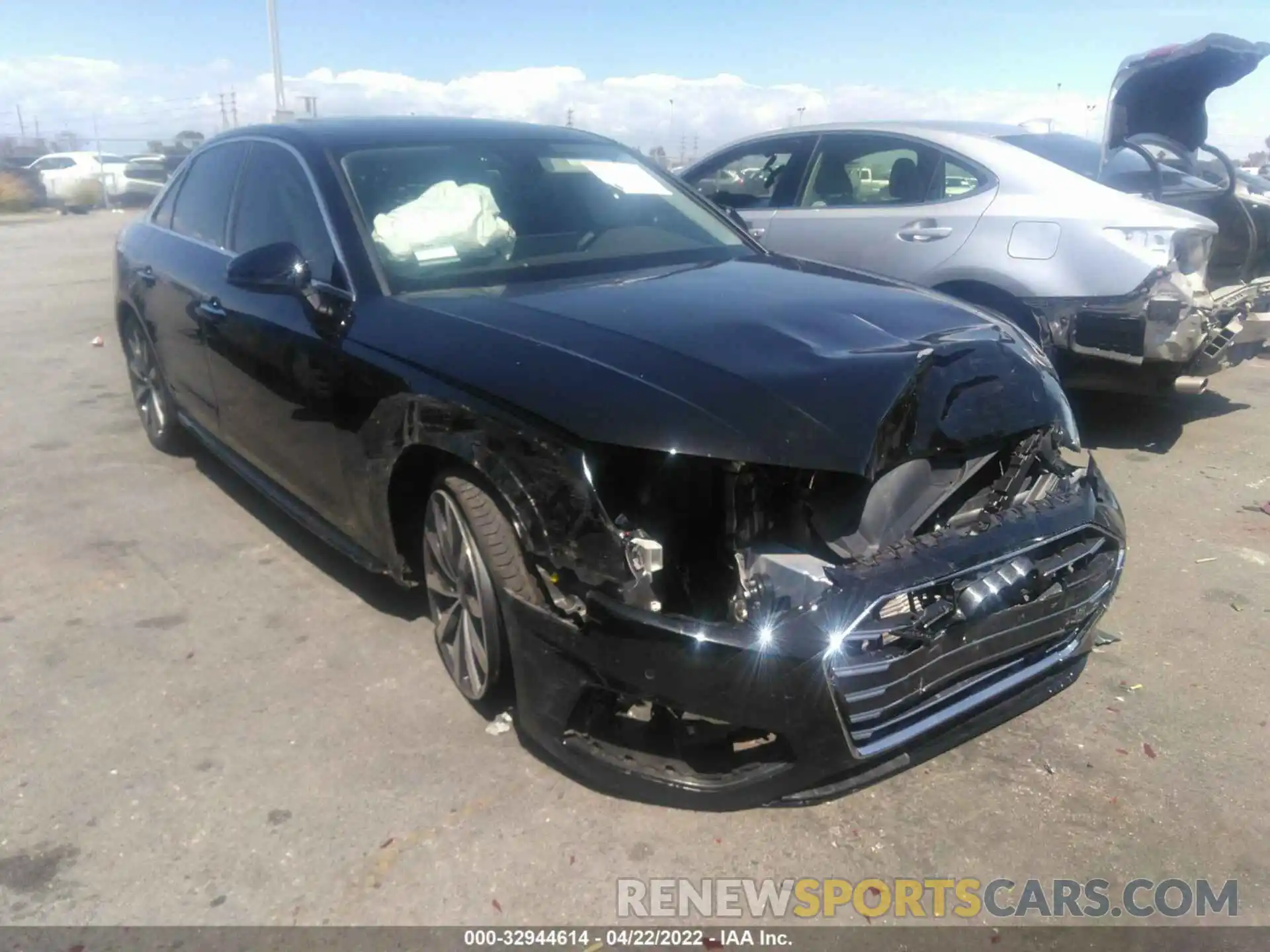 1 Photograph of a damaged car WAUABAF48MA077050 AUDI A4 SEDAN 2021