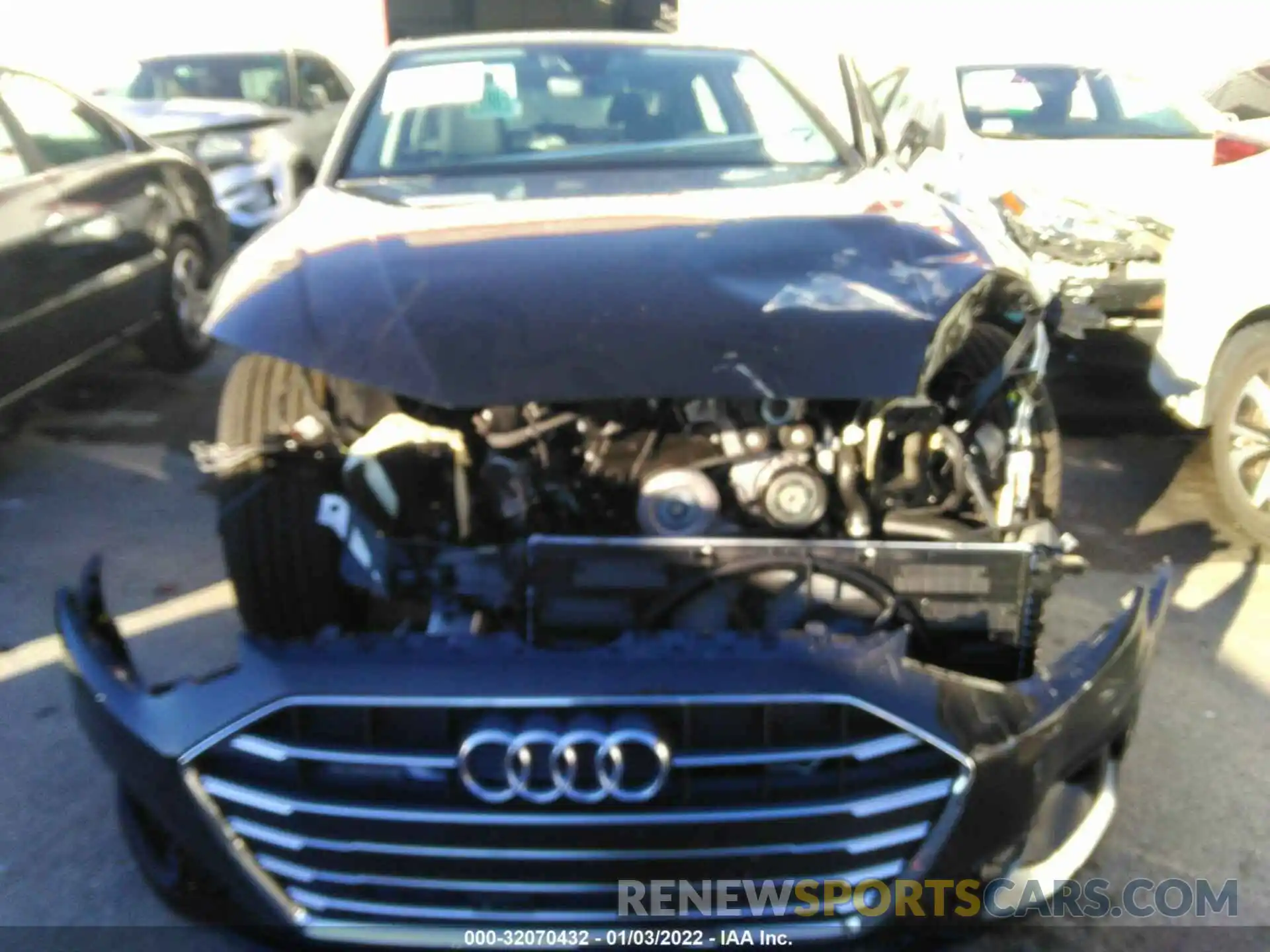 6 Photograph of a damaged car WAUABAF49MN016010 AUDI A4 SEDAN 2021