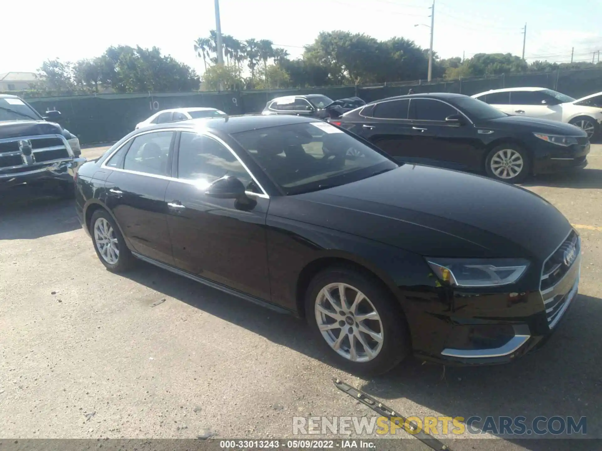 1 Photograph of a damaged car WAUABAF4XMA073307 AUDI A4 SEDAN 2021