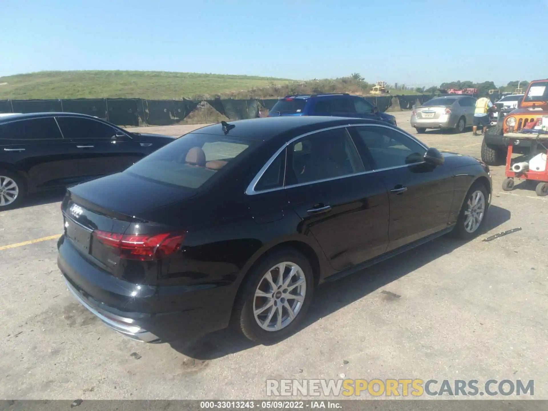 4 Photograph of a damaged car WAUABAF4XMA073307 AUDI A4 SEDAN 2021