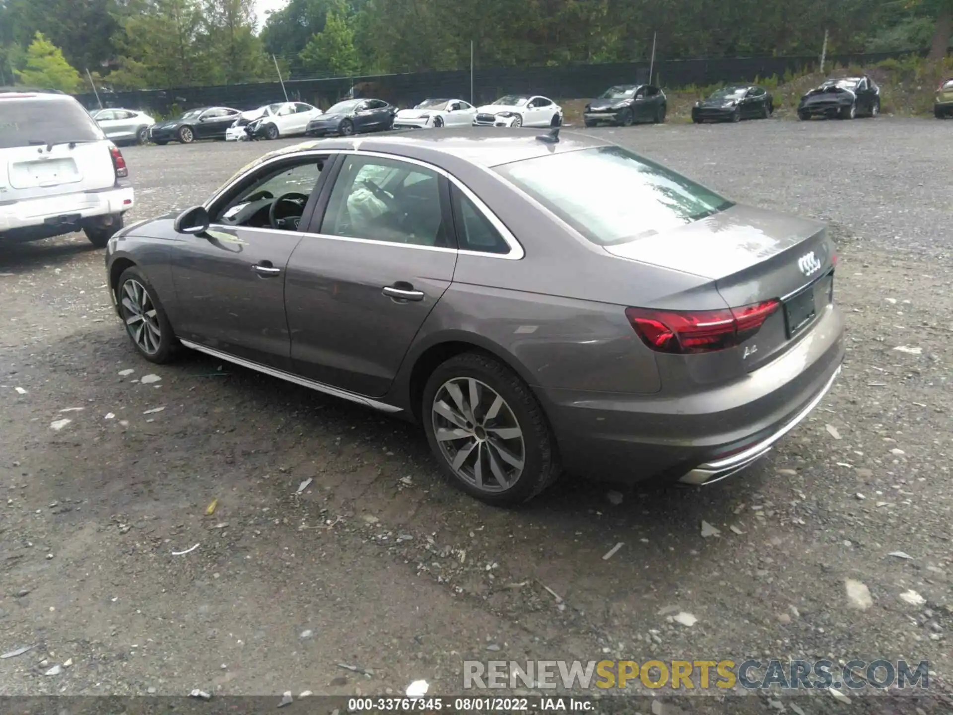 3 Photograph of a damaged car WAUBBAF42MN011560 AUDI A4 SEDAN 2021