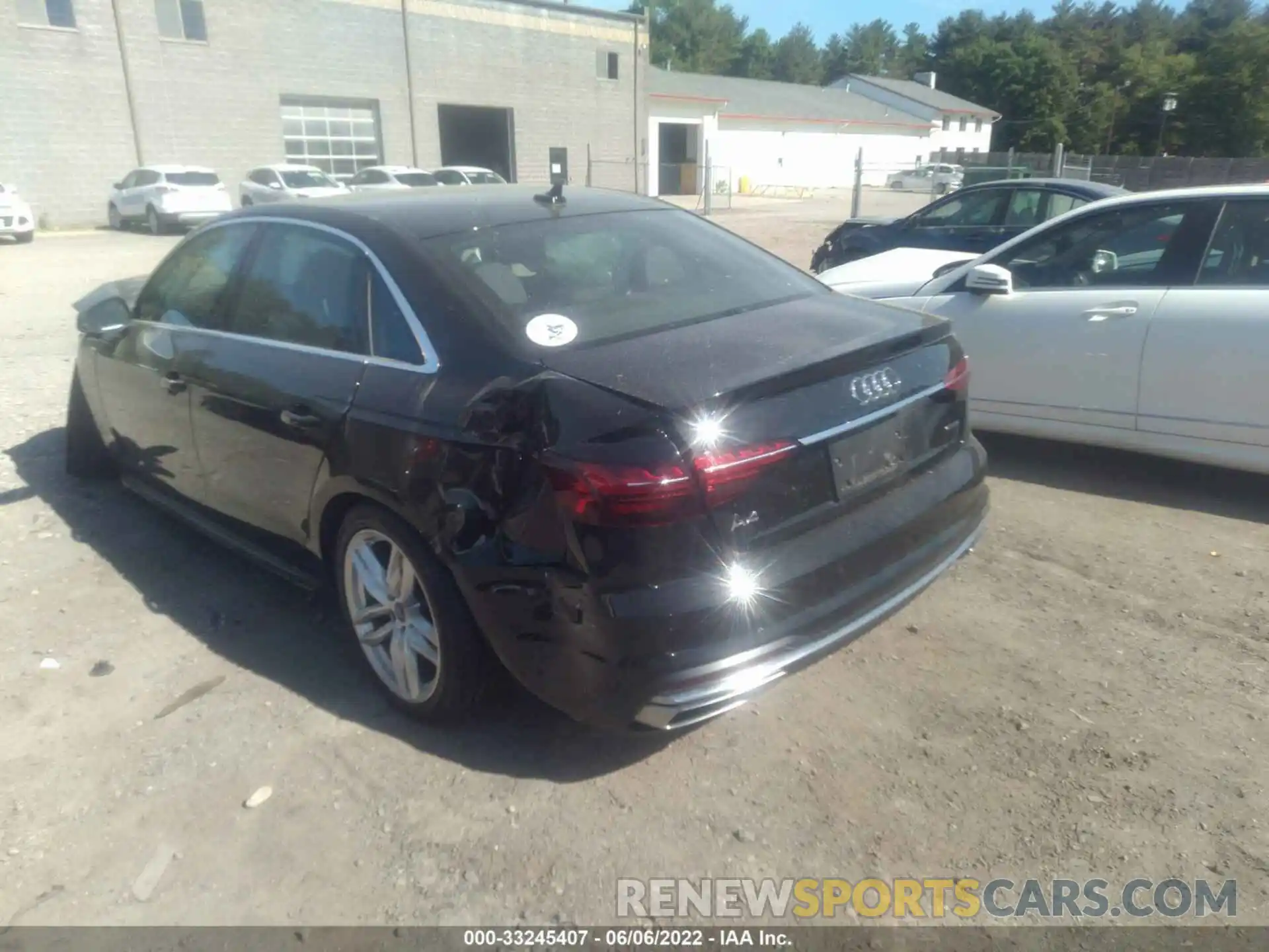 3 Photograph of a damaged car WAUDAAF4XMA022616 AUDI A4 SEDAN 2021