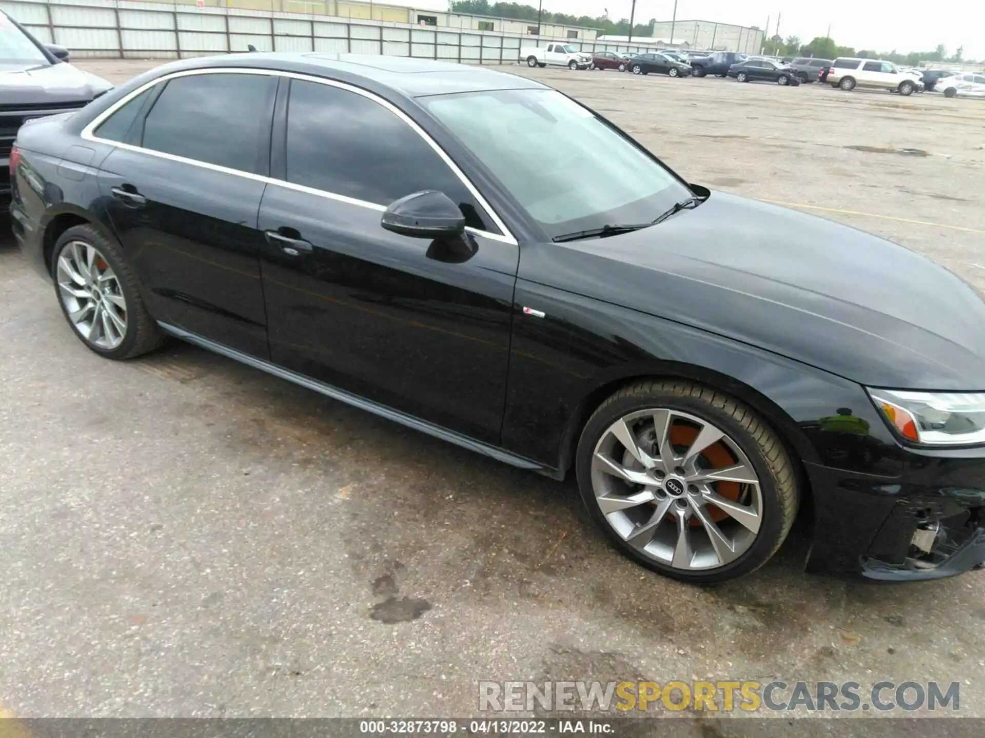 1 Photograph of a damaged car WAUEAAF40MA036352 AUDI A4 SEDAN 2021