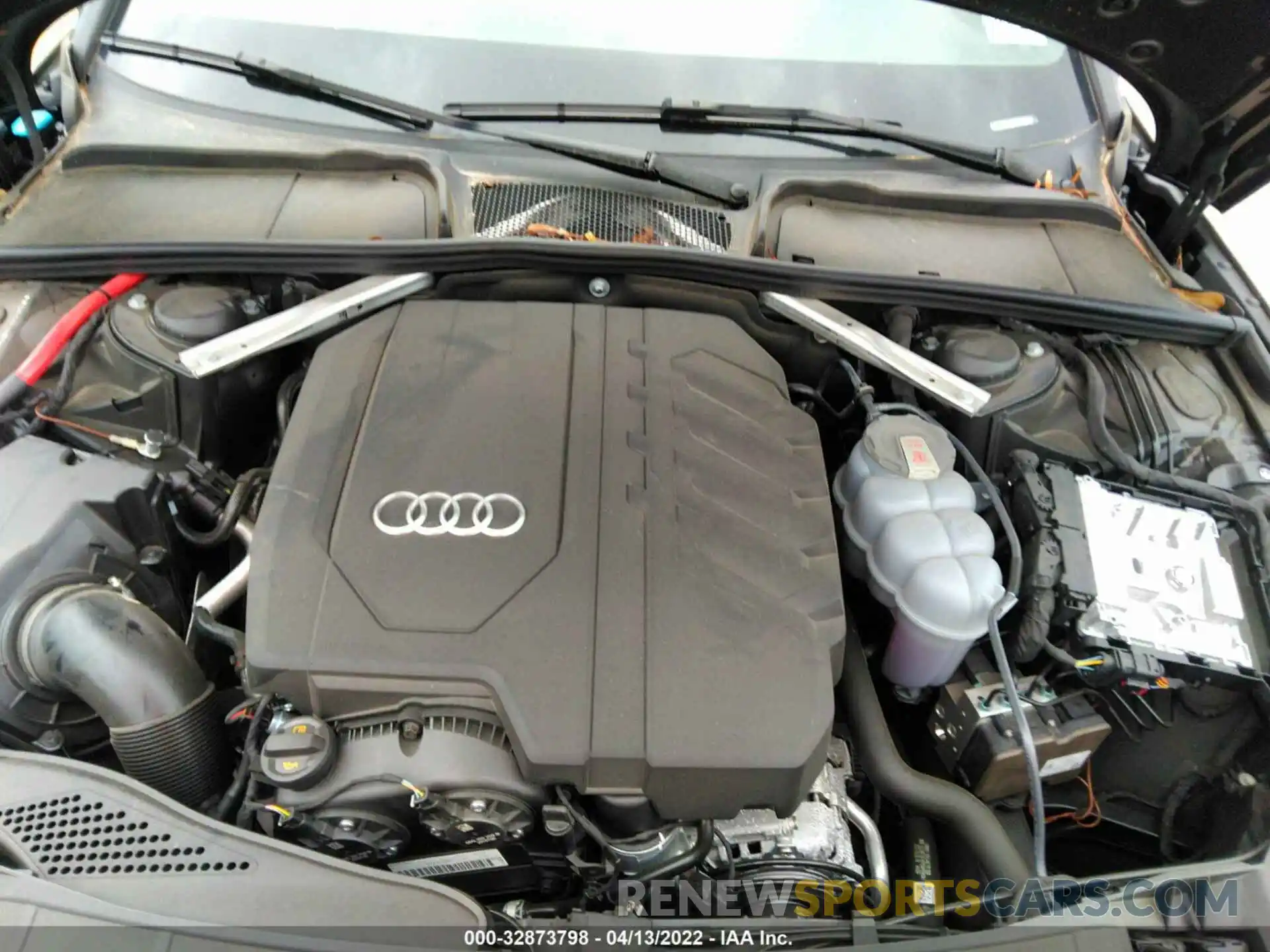 10 Фотография поврежденного автомобиля WAUEAAF40MA036352 AUDI A4 SEDAN 2021