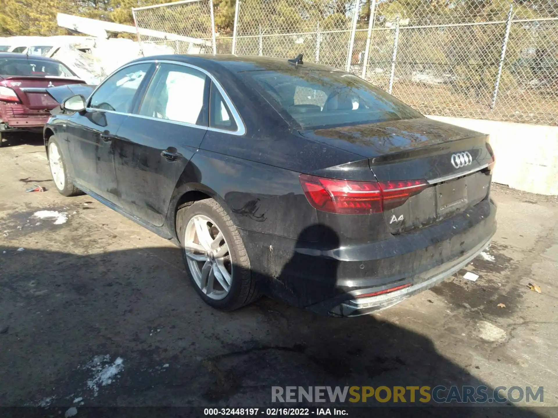 3 Photograph of a damaged car WAUEAAF41MA023402 AUDI A4 SEDAN 2021