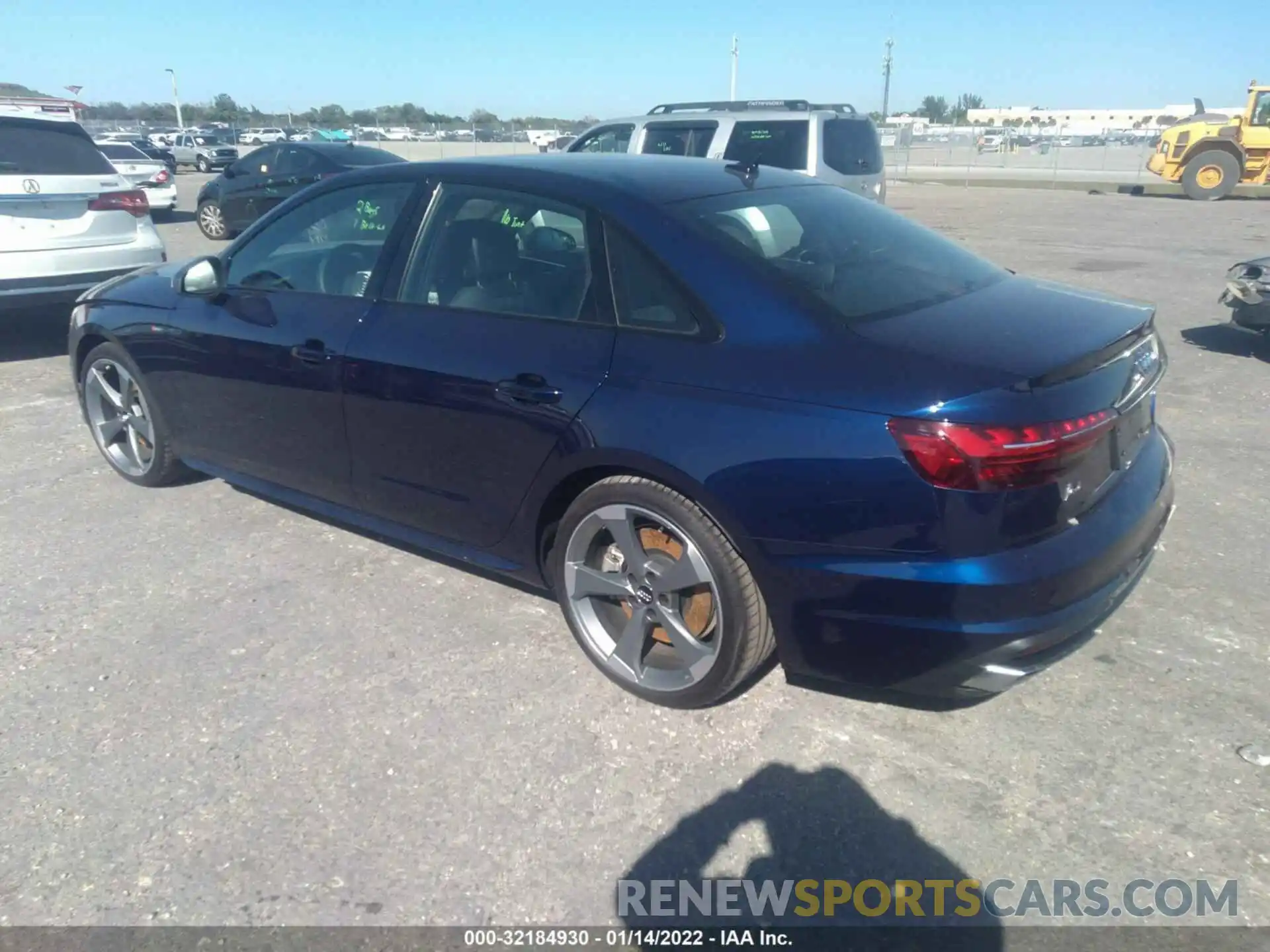 3 Photograph of a damaged car WAUEAAF42MA028687 AUDI A4 SEDAN 2021