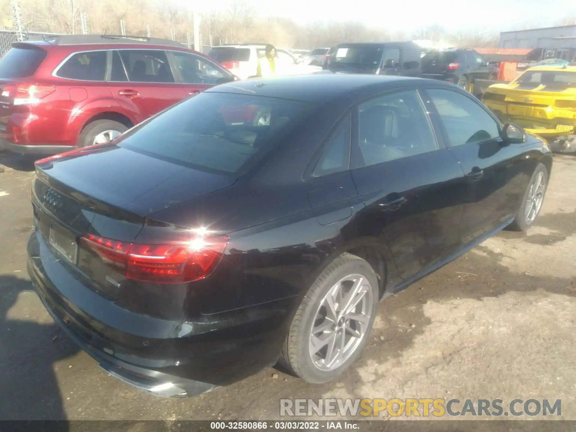 4 Photograph of a damaged car WAUEAAF42MA086444 AUDI A4 SEDAN 2021