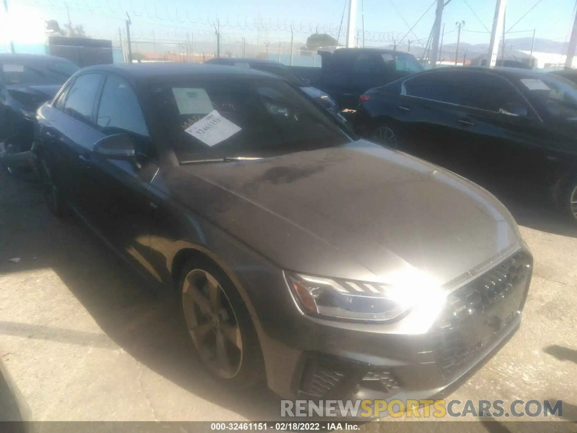 1 Photograph of a damaged car WAUEAAF47MN010808 AUDI A4 SEDAN 2021