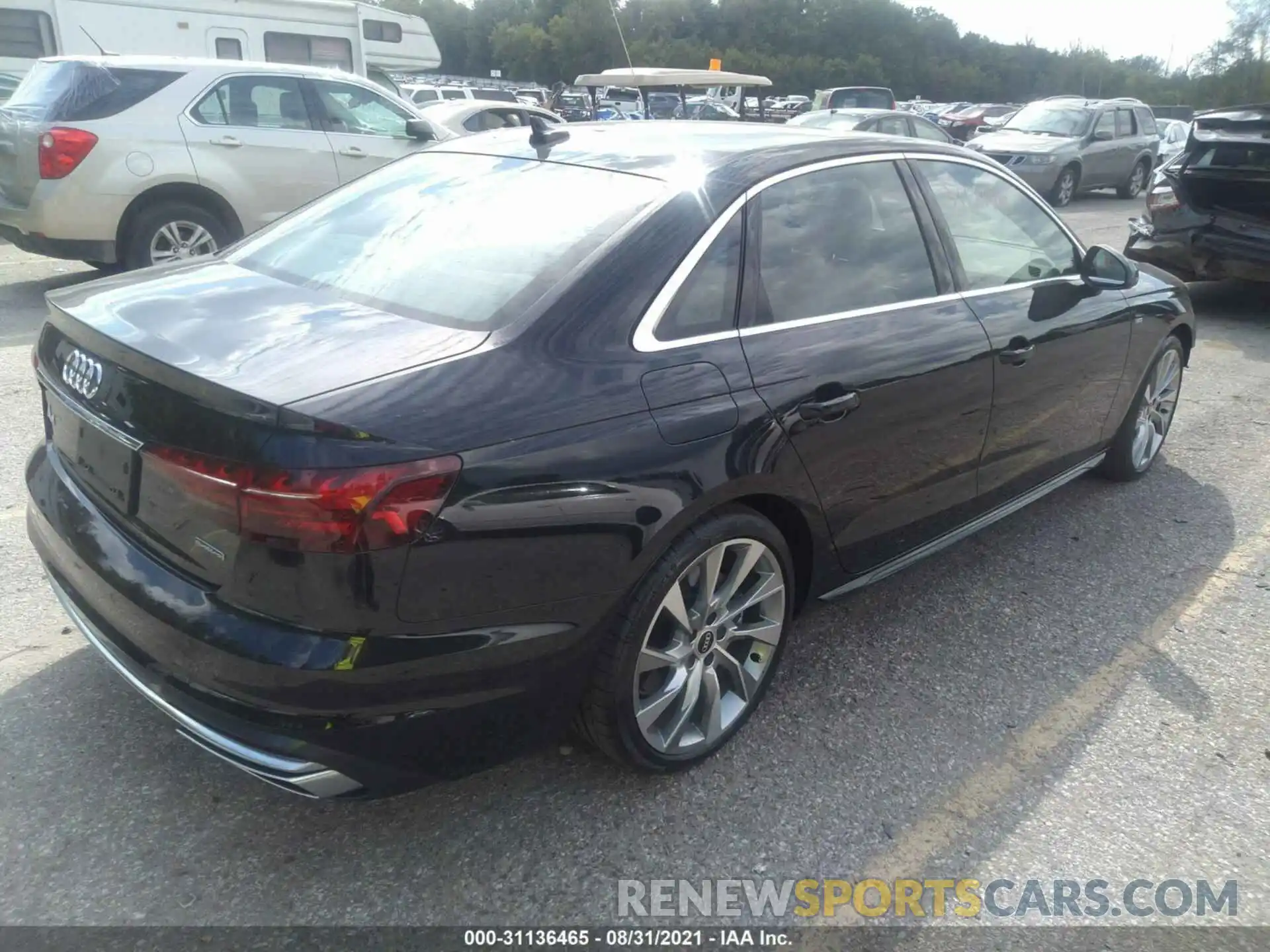 4 Photograph of a damaged car WAUEAAF48MA042769 AUDI A4 SEDAN 2021